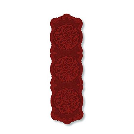 Heritage Lace Heritage Lace RN-1447PK Rondeau 14 x 47 in. Runner; Paprika RN-1447PK